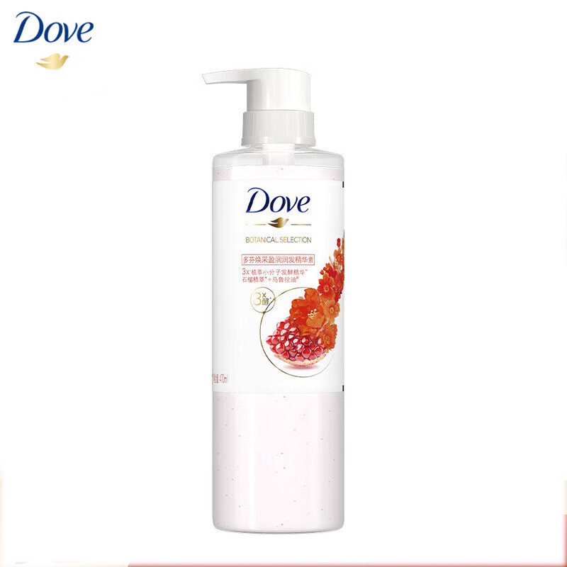 多芬（Dove）焕采盈润润发精华素470ml秀发柔顺水润