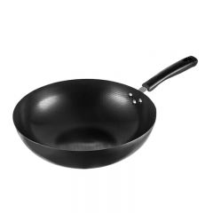 美厨（MAXCOOK） 炒锅铁锅30CM 燃气炉电磁炉通用 无涂层 可用铁铲 MDB-30 30CM不带盖