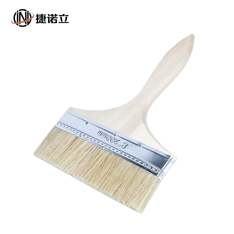 捷诺立（JNL）毛刷 油漆刷 软毛清洁 工业用棕毛油漆 N14137高端毛刷 8寸10个装