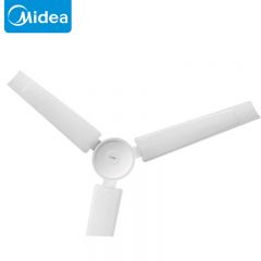 美的（Midea） 吊扇客厅大风力工业电风扇1.2米48吋商用轻音工厂宿舍楼顶扇 FC120-BA 白色