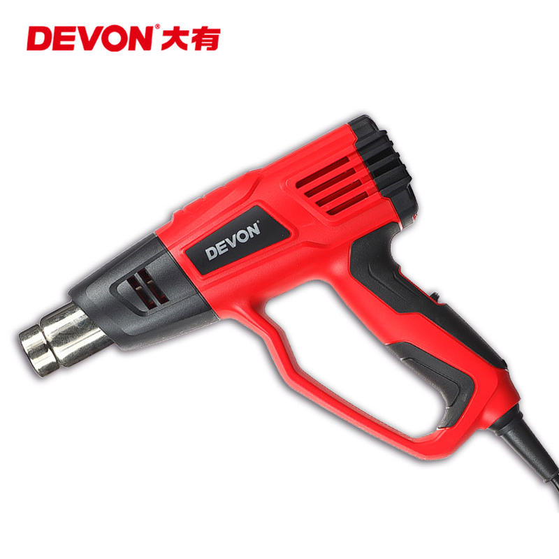 大有（Devon）工业级大功率热风枪7710系列工业风枪 塑料电烤枪汽车贴模热烤枪 7710三档调温2000W热风枪
