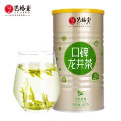 艺福堂 绿茶龙井茶250g罐10+ 明前特级龙井茶 高山绿茶钱塘龙井茶