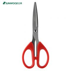 三木（SUNWOOD） P72 160mm不锈钢剪刀 红色 办公家用生活家用裁缝剪剪子美工剪手工剪