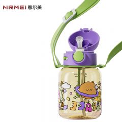恩尔美（nRMEi） 便携水杯S232-500-005紫色宇宙探险紫一杯双盖 500ml