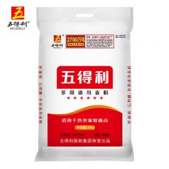 五得利 六星多用途小麦粉 10公斤/袋 面粉家庭通用中筋粉包子馒头拉面饺子