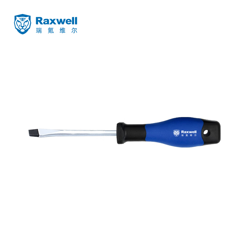 Raxwell双色柄一字螺丝批 螺丝刀 3x150MM 1支 RTSD0003/支