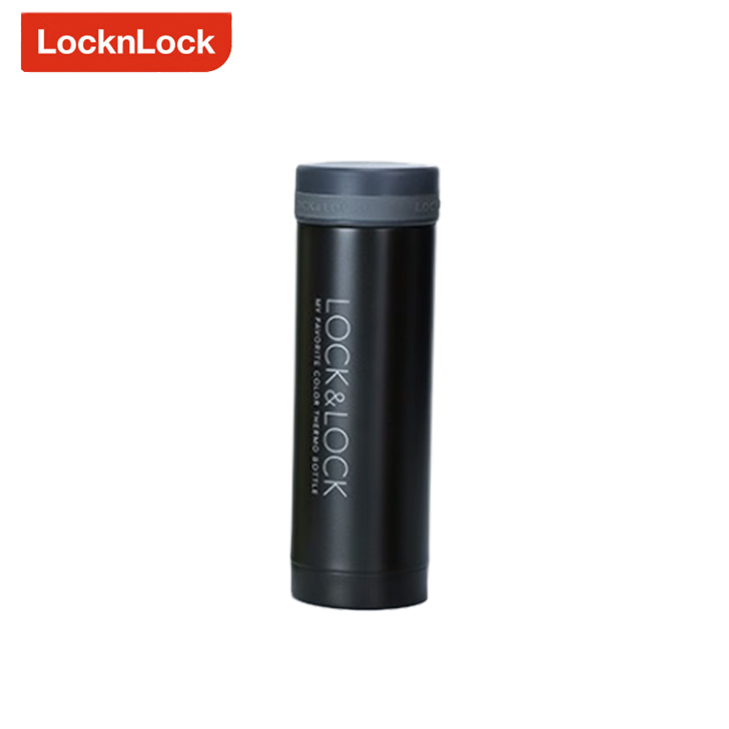 乐扣乐扣（LOCK&LOCK） LHC561 迷你缤纷五彩保温杯水杯不锈钢保温杯男保温杯女黑色300ml