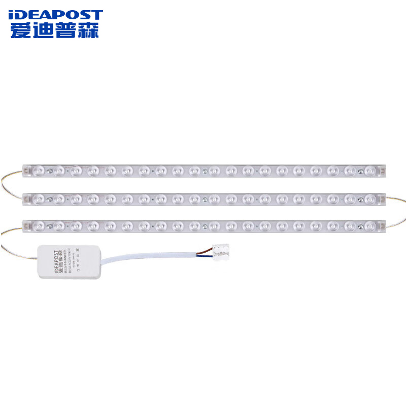 爱迪普森（IDEAPOST）AD-CTMZ400-42W/50cm*3条  6500k白光 led灯 板吸顶灯 灯盘改造灯管