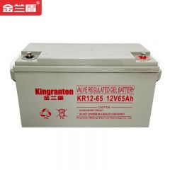 金兰盾 KR12-65 12V铅酸免维护蓄电池 广泛应用于UPS电源EPS电源直流屏高频开关电源 防断电免维护电瓶（12V65AH）