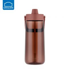 乐扣乐扣（LOCK&LOCK） 带刻度提手水杯大容量运动水壶水杯子健身水壶 ABF795RED-红色2升 2L