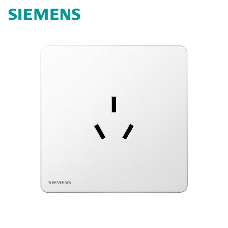 西门子（SIEMENS） 5UB25433NC01 三孔插座 开关插座面板 家用墙面开关插座面板 16A 睿宸系列 象牙白