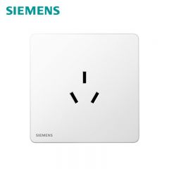 西门子（SIEMENS） 5UB25433NC01 三孔插座 开关插座面板 家用墙面开关插座面板 16A 睿宸系列 象牙白