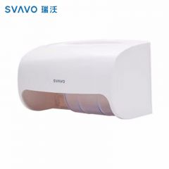 瑞沃 PL-151067双卷纸巾盒白色
