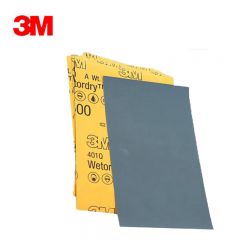 3M  401Q系列砂纸打磨水磨砂纸汽车漆面打磨抛光  2000目【1张】 227*280MM