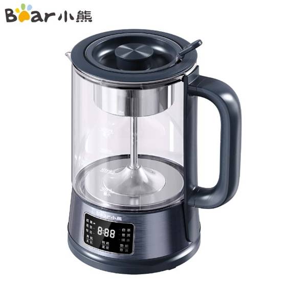 小熊（Bear） 养生壶煮茶器316L不锈钢高温喷淋煮茶壶 1.2升家用大容量烧水壶煮茶一体 ZCQ-D12Z5 1.2L