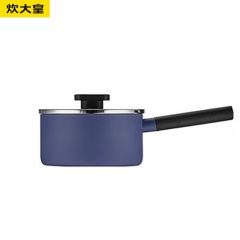 炊大皇（COOKER KING） 不粘锅超轻炒锅少油烟不沾炒菜锅家用锅具燃气电磁炉通用 奶锅16cm 不粘易洁