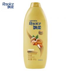 飘柔（Rejoice） 日常护理杏仁双效滋润型洗发水男女士洗发露360g柔顺
