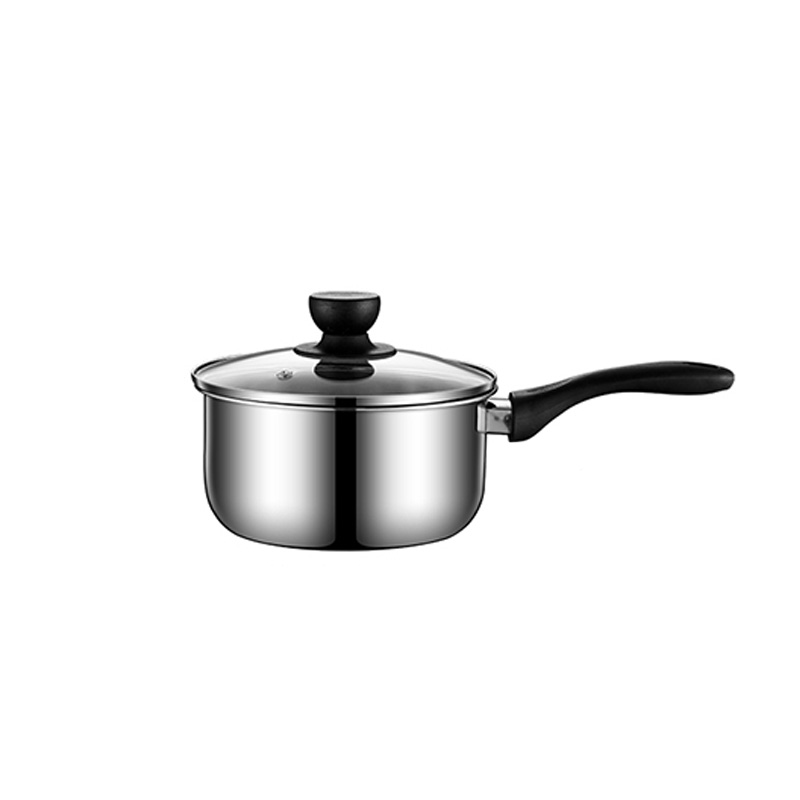 拜格（BAYCO）电木手柄 带磁不锈钢奶锅18CM BG1571个