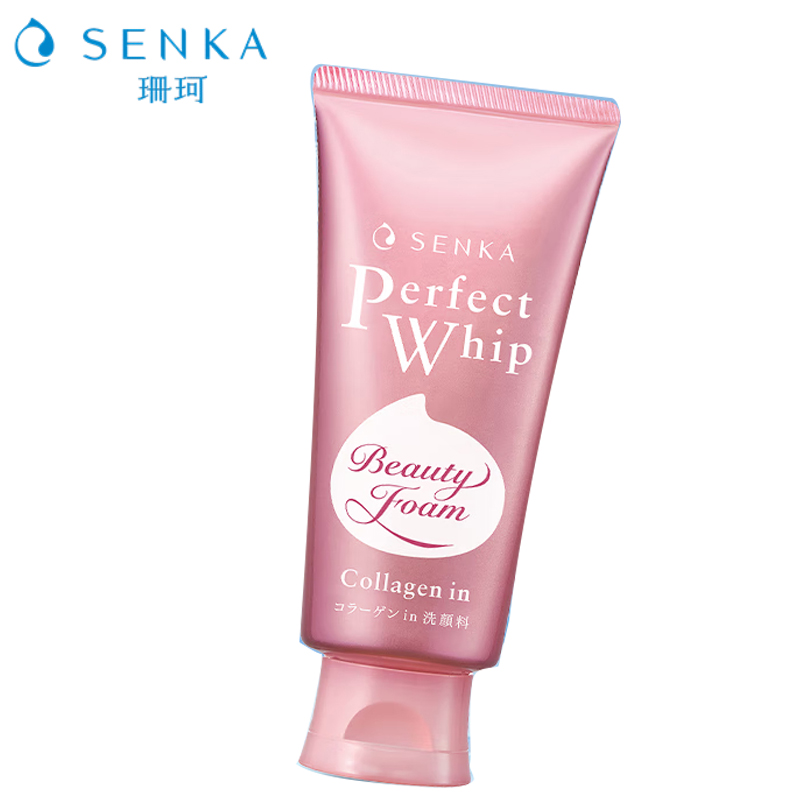 珊珂（SENKA） 滋润泡沫洁面膏洗颜专科洗面奶男女清洁保湿120g