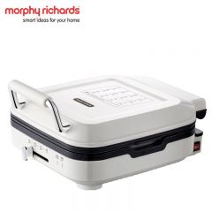 摩飞（Morphyrichards） 电饼铛 家用双面加热大火力三明治早餐机 下盘可拆卸面包吐司煎烤机烙饼锅 MR8600椰奶白