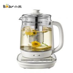 小熊（Bear） 带滤网养生壶 煮茶器 煮茶壶 烧水壶电水壶热水壶电热水壶 多段保温花茶壶果茶壶1.8LYSH-D18F1一台
