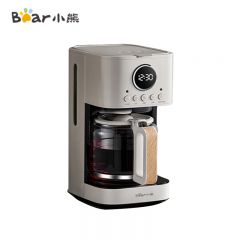 小熊（Bear） 咖啡机家用半自动 小型滴漏式美式迷你咖啡壶 办公室电热水壶煮茶器 咖啡泡茶两用一体机KFJ-E15W5
