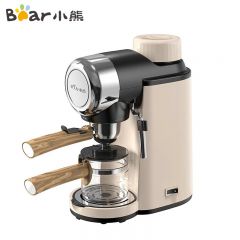 小熊（Bear） KFJ-A02R2咖啡机家用意式半自动 小型5Bar泵压式高压萃取 花式浓缩咖啡蒸汽奶泡冲泡一体 拿铁咖啡