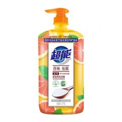 超能  1.5kg超能离子洗洁精(西柚祛腥)