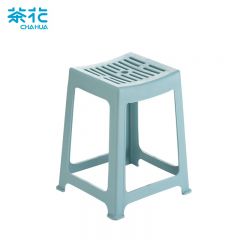 茶花（CHAHUA）塑料凳 凳子休闲凳加厚餐桌凳办公家用浴室凳子洗澡凳A0838P /个
