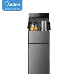 美的（Midea） 茶吧机家用饮水机高端客厅用智能控温多功能下置桶装水背板茶吧机 YCR-2362 温热型