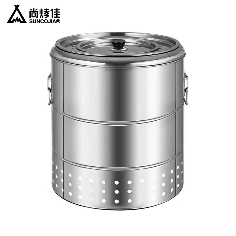 尚烤佳（Suncojia） SKJ-262无烟烧烤炉家用烧烤架吊炉户外木炭烧烤炉焖烤炉大号