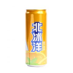 北冰洋 汽水果汁饮品 橙汁330ml*24/箱