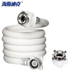 海斯迪克 三层加厚PVC进水管 防冻上水管 加长水龙头软管 进水延长管 1.5米带钢头 HKsq-318