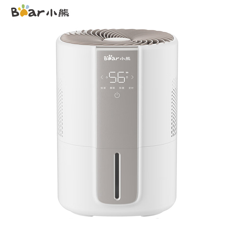 小熊（Bear） JSQ-F40J1无雾加湿器 卧室婴儿用办公室大容量 家用低噪智能恒湿母婴空气加湿桌面