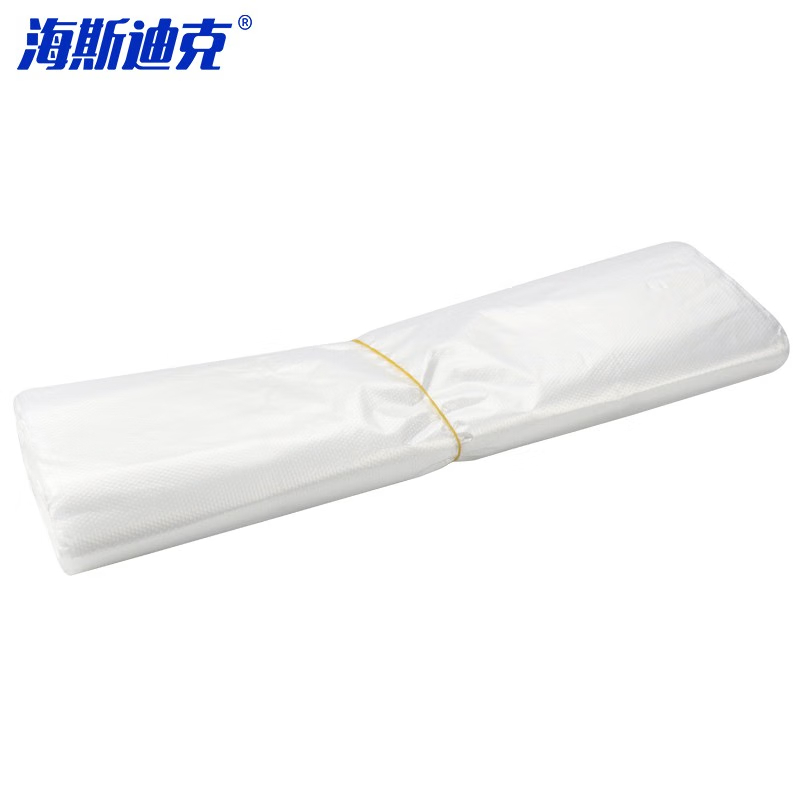 海斯迪克 加厚无异味 白色塑料袋 大号3丝 32*50cm H-50 500只/包