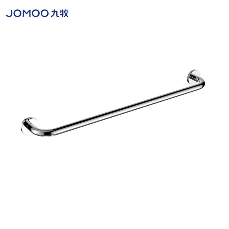 九牧（JOMOO） 931008-1C-1 单杆浴巾架毛巾架不锈钢卫生间挂件 银色/个