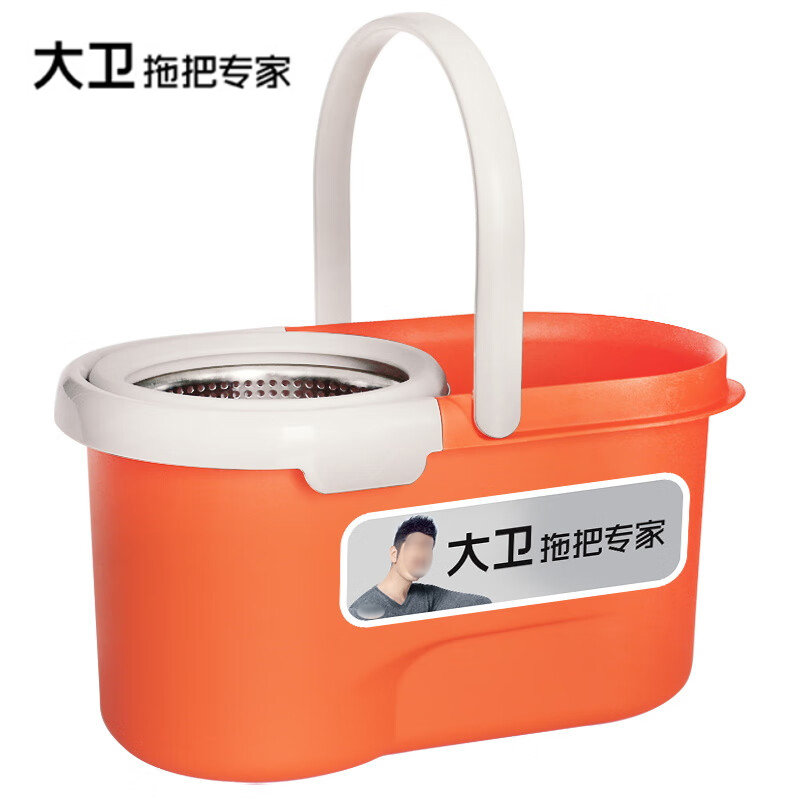 大卫 Q5拖把桶旋转拖布好神拖家用木地板免手洗拖把旋转墩布地拖把