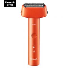 松下（panasonic） 剃须刀青春小锤子不锈钢三刀头7800转 便携式男士全身水洗电动刮胡须刀 ES-RM31-D
