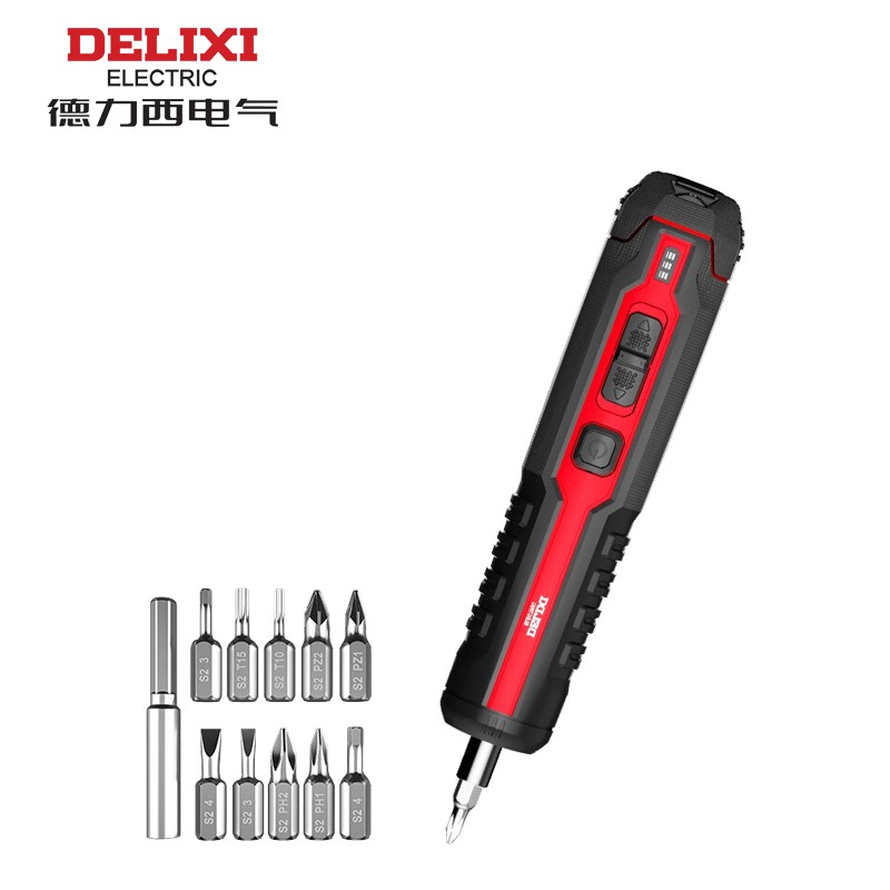 德力西电气（DELIXI ELECTRIC） 综合工具套装 锂电螺丝批 14 DECHESDC08N 综合工具套装