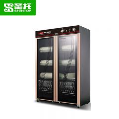 圣托（Shentop） 消毒柜商用大容量双开门 热风循环碗筷消毒柜 臭氧紫外线餐饮消毒碗柜 YTP780-C13