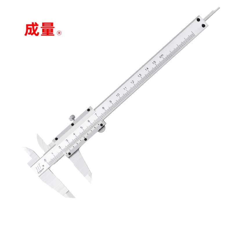 成量 高精度测厚仪游标卡尺  碳钢游标卡尺（三用）150*0.02mm
