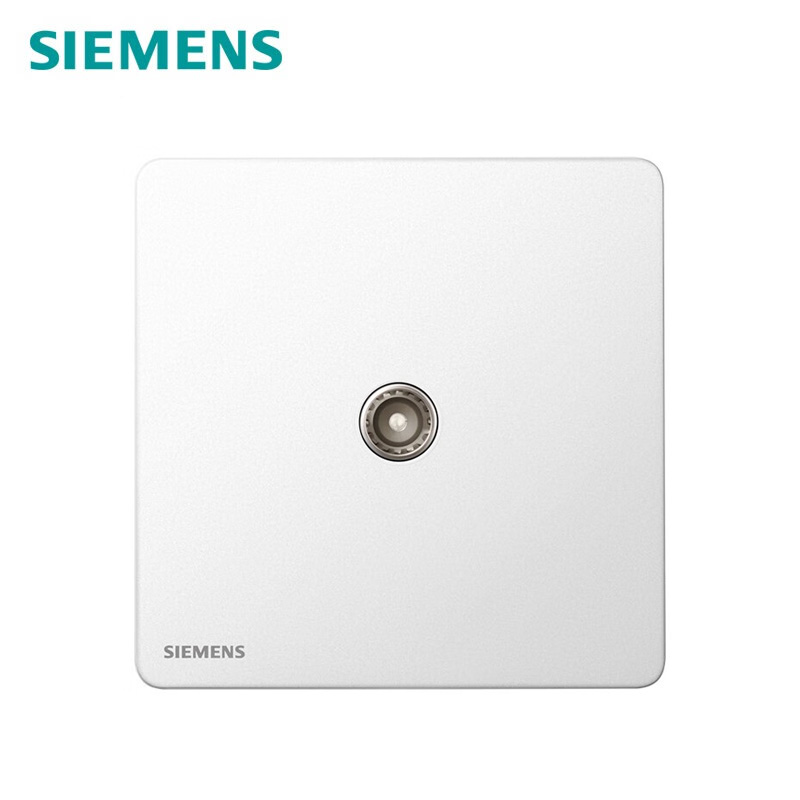 西门子（SIEMENS） 5UH25313NC01 单电视插座 开关插座面板 家用电视插口 睿宸系列 象牙白