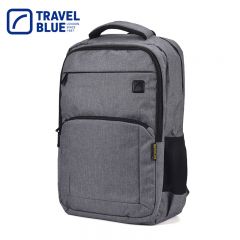 蓝旅（TRAVEL BLUE） 3101城市印象系列轻便通勤双肩包16英寸男女都市休闲商务电脑包出差旅行包防泼水灰色
