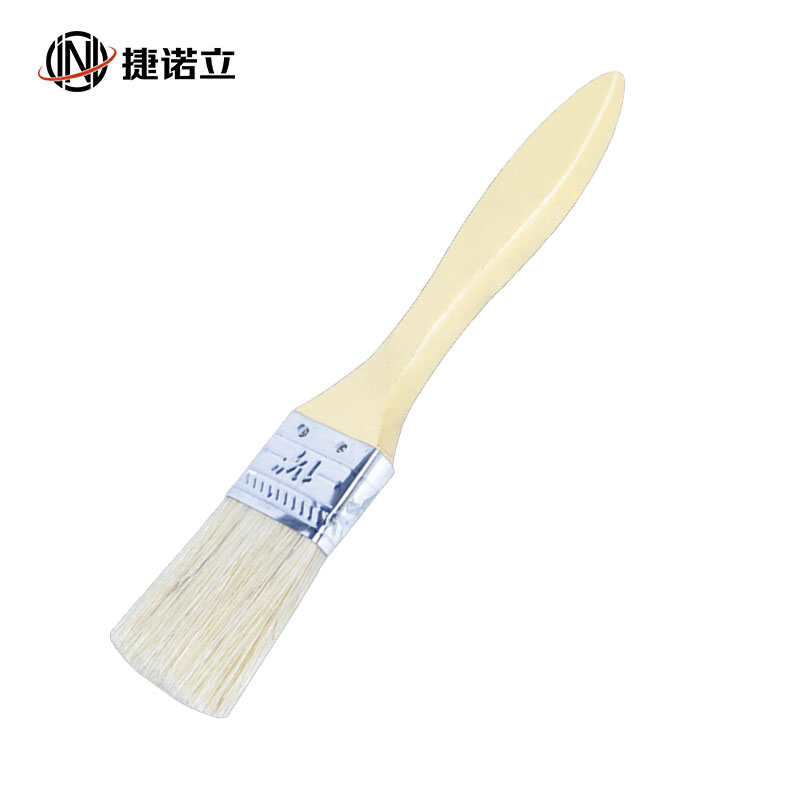 捷诺立（JNL）毛刷 油漆刷 软毛清洁 工业用棕毛油漆 N14124普通毛刷 1.5寸10个装