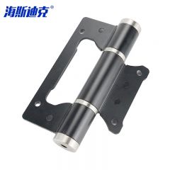 海斯迪克 弹簧液压合页 阻尼缓冲闭门 自动关门定位力度调节 副装配螺丝HKsq-311 5寸子母雅黑(一副)