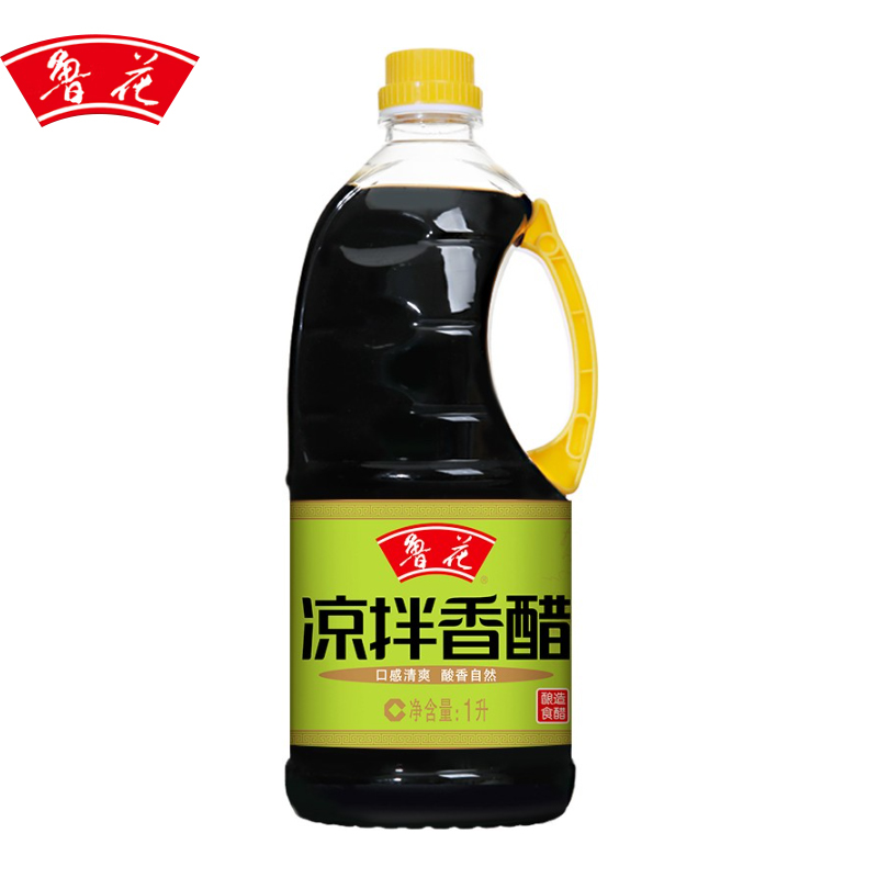 鲁花 酿造香醋 自然陈酿 酸香爽口 凉拌炒菜 厨房调味品 凉拌香醋1L