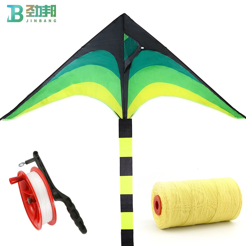 劲邦 风筝儿童成人大型玩具大号户外草原风筝带线轮100米 已穿好 1.6M风筝草原JB8036