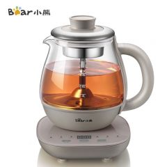 小熊（Bear） 煮茶器养生壶 办公室蒸汽喷淋式煮茶壶玻璃加厚迷你黑茶电茶炉花茶壶小型泡茶机电热水壶玻璃面板0.8L喷淋式ZCQ-A08H2 一台