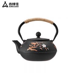 尚烤佳（Suncojia） SKJ-553围炉煮茶壶功能茶具煮茶器铸铁壶喜上梅梢