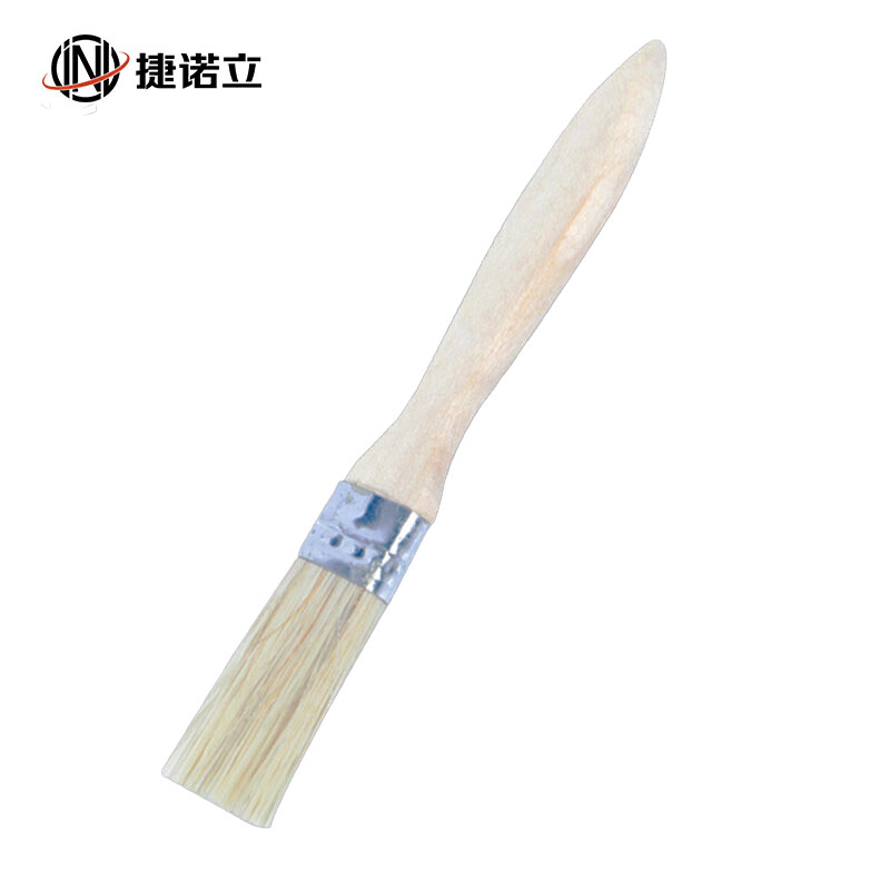 捷诺立（JNL）毛刷 油漆刷 软毛清洁 工业用棕毛油漆 N14129高端毛刷 1寸10个装